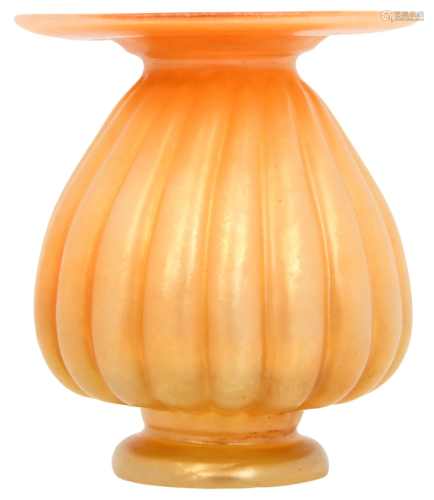 Tiffany Studios Favrile Glass Cabinet Vase