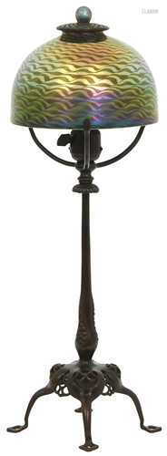 Tiffany Studios Favrile Glass Table Lamp