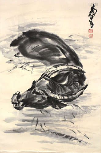 A CHINESE BUFFALO, HUANGZHOU MARK