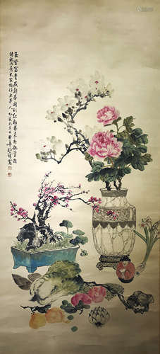 A CHINESE HUNDRED TREASURE, SUN XIAOYU MARK