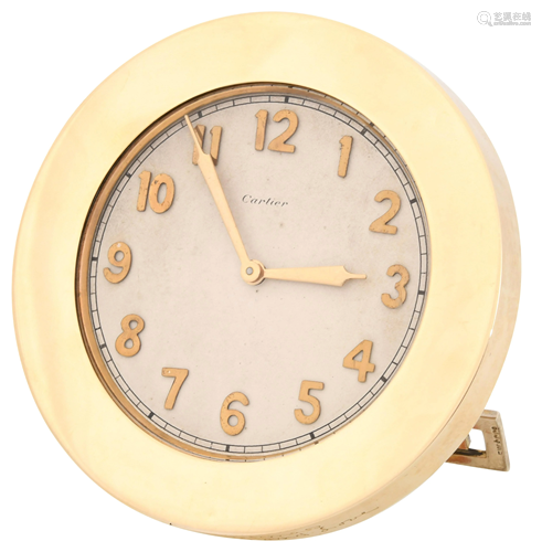 Cartier Art Deco Desk Clock