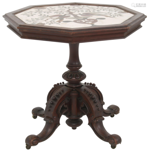 Renaissance Revival Pietra Dura Center Table