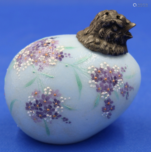 Very Rare Blue Mt. Washington Chick Sugar Shaker