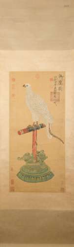A Song huizong's eagle painting