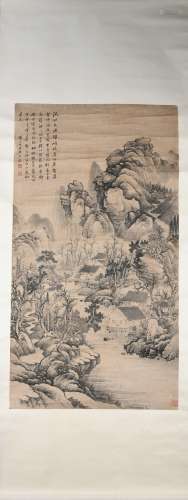 A Fang shishu's landscape painting
