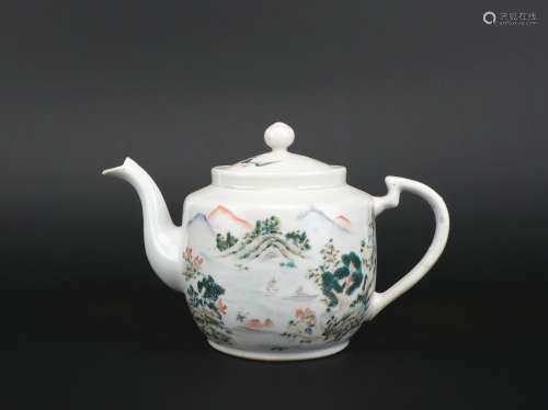 A Qian jiang cai teapot