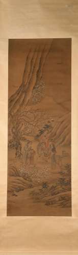 A Gu kaizhi's figure painting