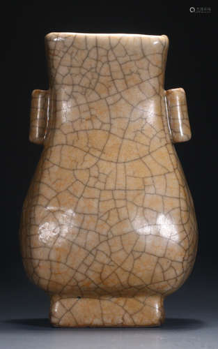 GEYAO GLAZE DOUBLE EAR VASE