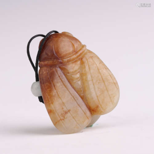 A Jade Cicada Pendant