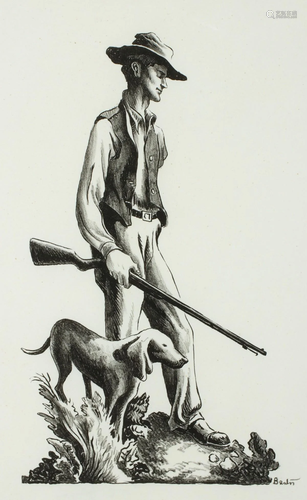 AFTER THOMAS HART BENTON (1889-1975) LITHOGRAPH