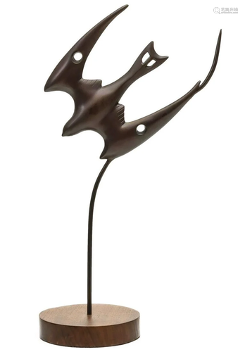 ALLAN HOUSER (1914 - 1994) BRONZE SCULPTURE