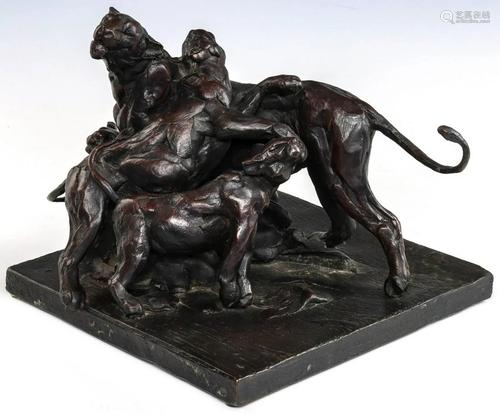 BART WALTER (Born 1958) BRONZE SCULPTURE