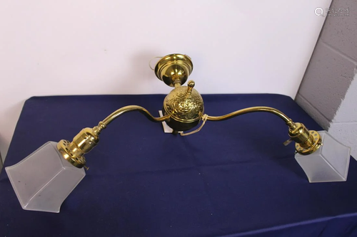 Ca.1895 Early Electric Wall Sconce