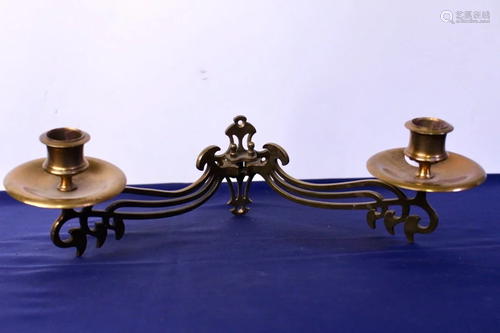 19th Century Piano Candle Holder