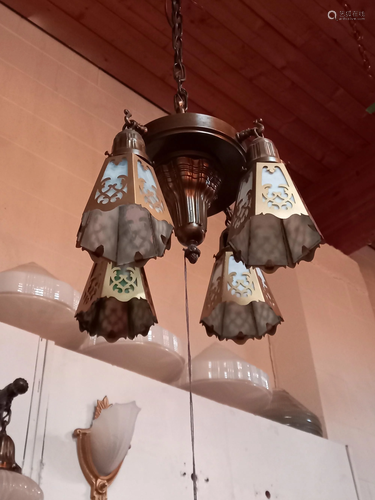 Mitchell Vance Co. Sheffield Patterned Light Fixture