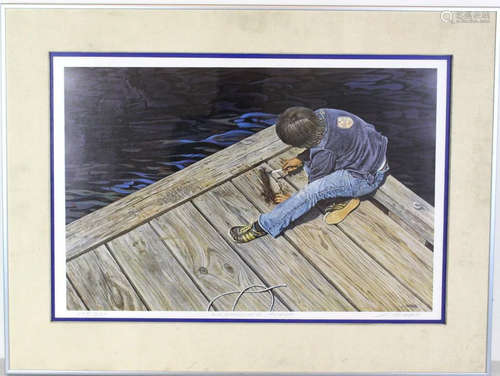 L. Gibbs Limited Edition Lithograph, 