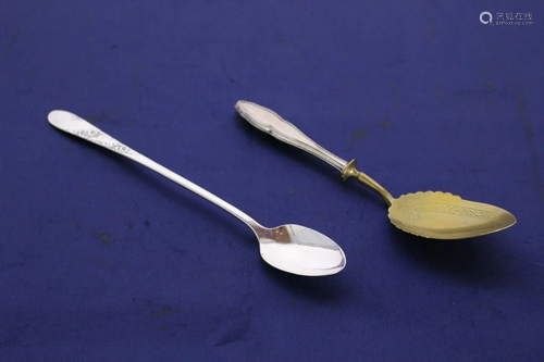 Two Decorative Spoons