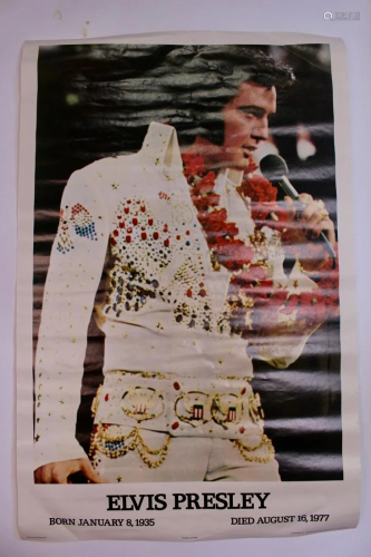 Elvis Presley Memorial Poster (Hawaii)