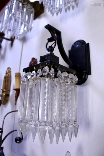 Colonial Crystal Mission Sconce