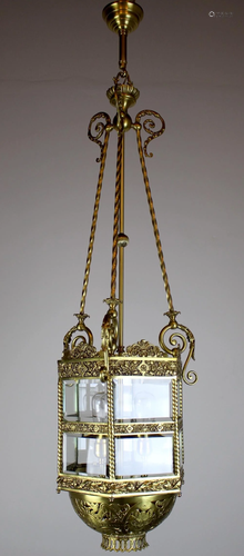 Monumental Converted Gas Hall Lantern