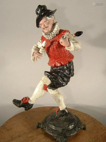 Early Electric Figural Novelty Lamp