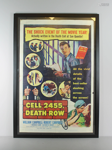 Cell 2455, Death Row Vintage Movie Poster