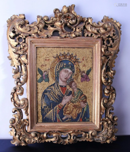 19th C. Russian Micromosaic