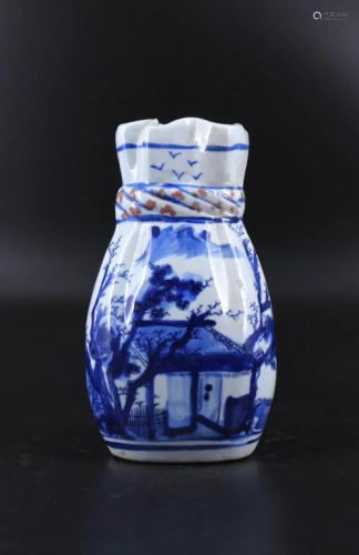 Qing Porcelain Blue&White Vase