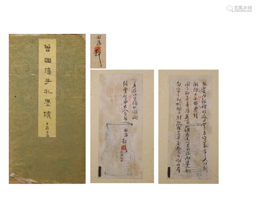 A MANUSCRIPT ALBUM, ZENG GUOFAN