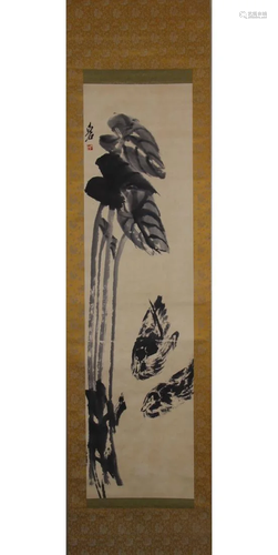 A PAINTING OF DUCKS AND LOTUS, QI BAISHI