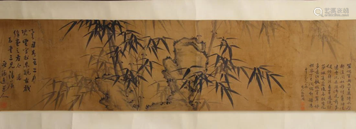 A PAINTING OF BAMBOO, ZHANG JINGHU