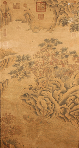 A Chinese Story-telling Fortune Scroll