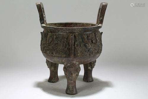 Chinese Bronze Vessel