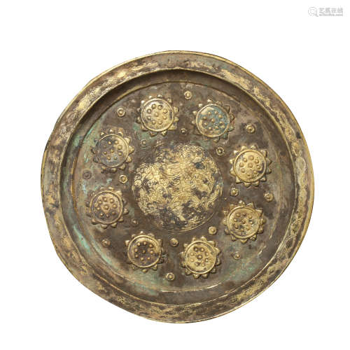 SILVER PLATE, NORTHERN SONG DYNASTY, CHINA