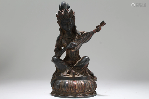 Chinese Religious Fortune Statue