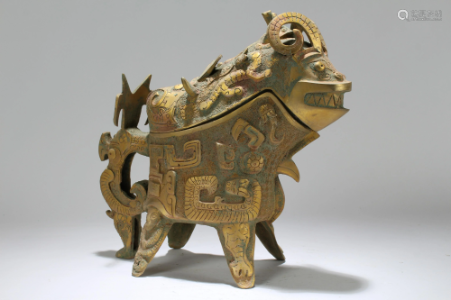 Chinese Bronze Vessel