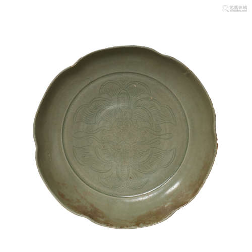 NORTHERN SONG DYNASTY, YUE WARE PLATE, CHINA