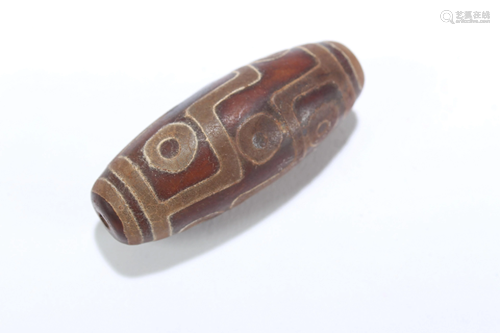 A Tibetan Eyed Dzi Bead