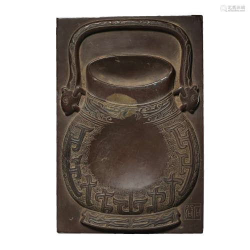 QING DYNASTY, INK STONE, CHINA