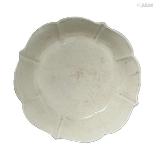 DING WARE PLATE, SONG DYNASTY, CHINA