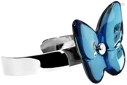 BACCARAT JEWELRY PAPILLON BUTTERFLY RIVIERA CLEAR