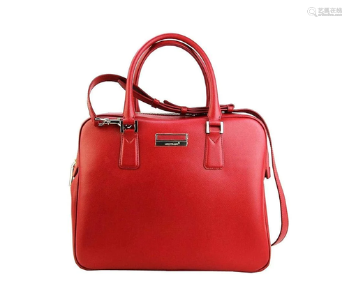 Montblanc Women's Red Saffiano Calfskin