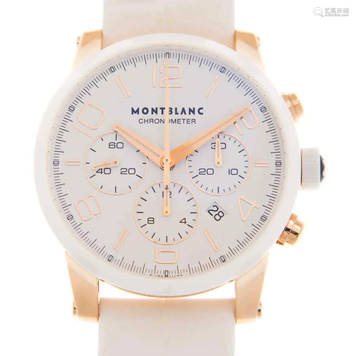 Montblanc TIMEWALKER White Dial Unisex Watch 104669