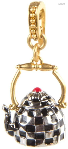 MacKenzie-Childs Tea Kettle Charm