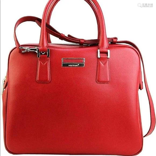 Montblanc Women's Red Saffiano Calfskin