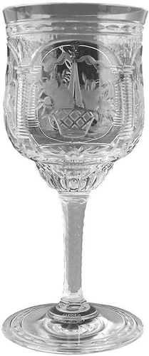 BACCARAT SUPER RARE HAND MADE VALLEE WATER GOBLET #2