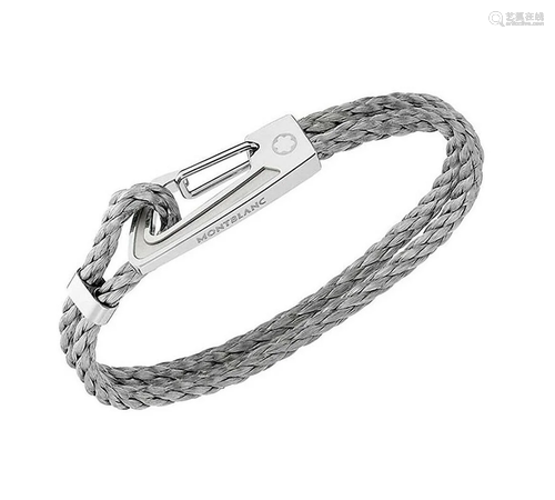 MONTBLANC CARABINER ST. STEEL BRACELET SZ M 11498963