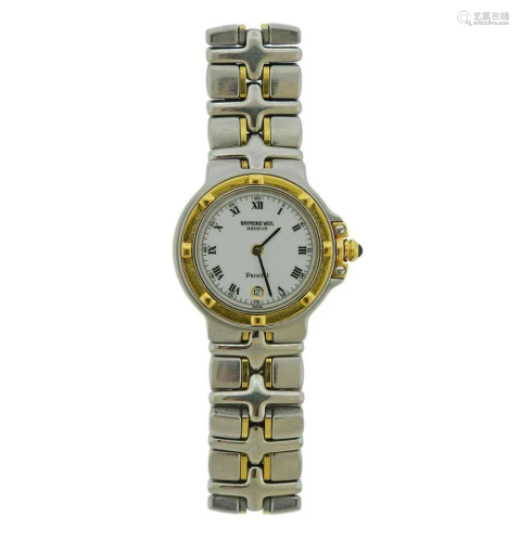 Raymond Weil Ladies Parsifal 18k Gold Steel Watch