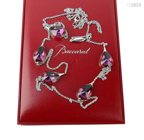 BACCARAT JEWELRY FLEURS DE PSYDELIC ST.SILVER PINK