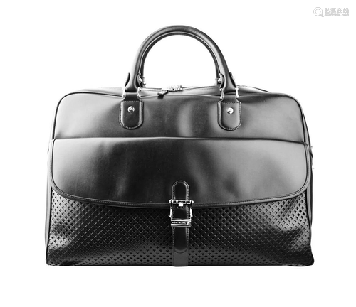 MONTBLANC MEISTERSTUCK XLARGE BAG BRIEFCASE BLACK